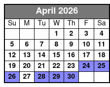 Experience Parasailing Just Chute Me Destin April Schedule