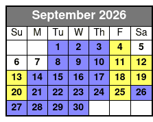 Experience Parasailing Just Chute Me Destin September Schedule