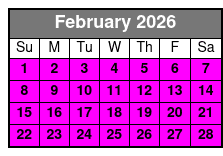Clear Kayak Ecotour Destin Ft. Walton Beach February Schedule