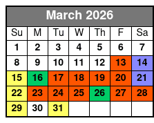Clear Kayak Ecotour Destin Ft. Walton Beach March Schedule