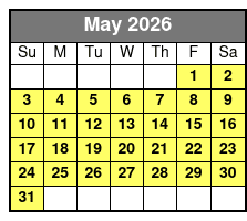 Clear Kayak Ecotour Destin Ft. Walton Beach May Schedule