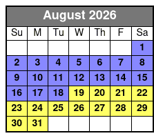 Sunset Clear Kayak Tour Destin Ft. Walton Beach August Schedule