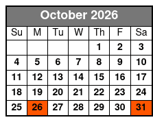 Clear Kayak Glow Tour Destin Ft. Walton Beach October Schedule