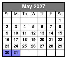 Per Person May Schedule