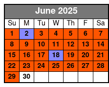 10 Passenger Pontoon Boat Rentals in Crab Island June Schedule