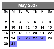 Full Day Rental - 8 Hours May Schedule