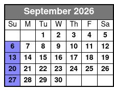 Immerse Yourself in a 7 Chakras Sound Healing Meditation Journey September Schedule