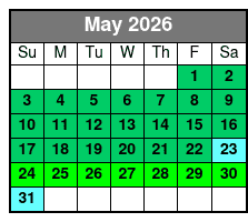 Southern Star Dolphin Cruise May Schedule