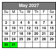 Southern Star Dolphin Cruise May Schedule