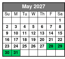 Deluxe 115hp Pontoon Half Day May Schedule