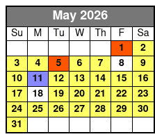 Crab Island Charter, Family Friendly 4 Hour May Schedule