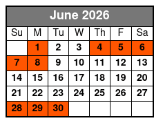 Destin Harbor Sunset Eco Dolphin Cruise June Schedule