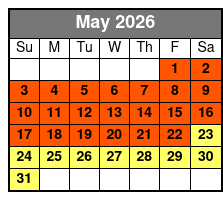 Sky High Parasailing - Destin, Fl May Schedule