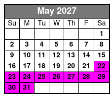 Sky High Parasailing - Destin, Fl May Schedule
