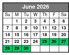 Miramar Beach Sunset Dinner Cruise June Schedule