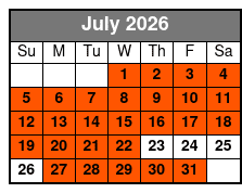 Easter Sunset Dinner Cruise July Schedule