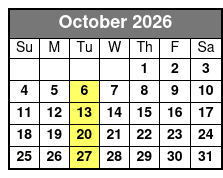 Fireworks Dinner Cruise October Schedule