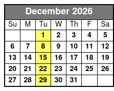 Fireworks Dinner Cruise December Schedule