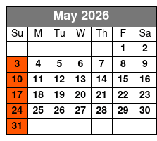 Redneck 5 Hour May Schedule