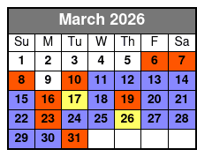 6 Hour March Schedule