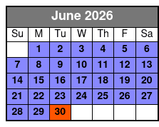 Waverunner / Jet Ski 1 Hr. June Schedule