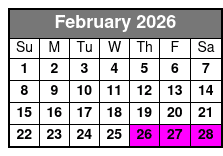 Crab Island Adventure Destin February Schedule