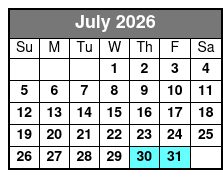 Crab Island Adventure Destin July Schedule