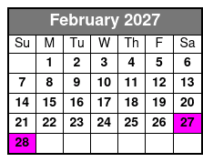 Crab Island Adventure Destin February Schedule