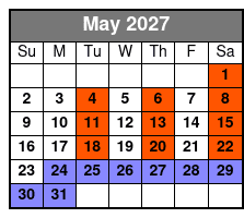 Shared Deep Sea Fishing May Schedule