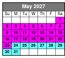 Parasailing With Pelican Adventures May Schedule