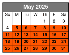 Special Price at 11:00 AM May Schedule