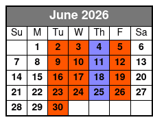 Glassblowing Experience in Florida June Schedule