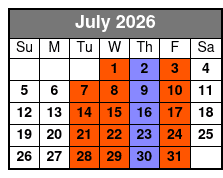 Glassblowing Experience in Florida July Schedule