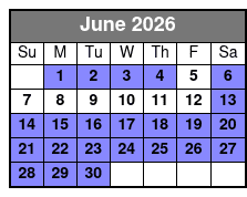 Private Sunset and Harbor Cruise Experience in Destin June Schedule