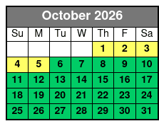 Private Sunset and Harbor Cruise Experience in Destin October Schedule