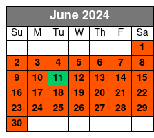 Dolphin Adventure June Schedule