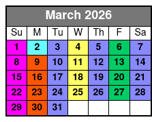 Stand Up Paddle Board Lesson in Panama City Florida March Schedule