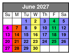Stand Up Paddle Board Lesson in Panama City Florida June Schedule