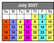 Stand Up Paddle Board Lesson in Panama City Florida July Schedule