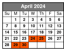 Class April Schedule
