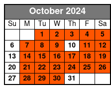 Class October Schedule