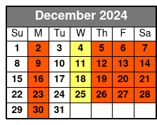 Sav Film Locations December Schedule
