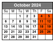 Atlanta Date Night Studios October Schedule