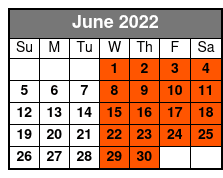 Harper Fowlkes House June Schedule