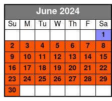 Segway Tour June Schedule