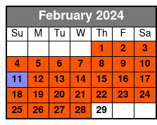 09:30 February Schedule