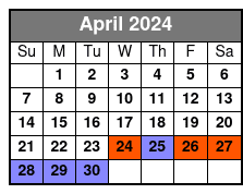 11 Pm April Schedule