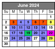 Tybee Island Dolphin Tour June Schedule