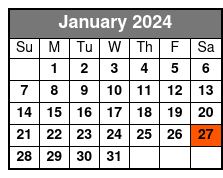 Walktails & Bar Bites Happy Hour Tour January Schedule