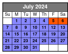 8 Pm July Schedule